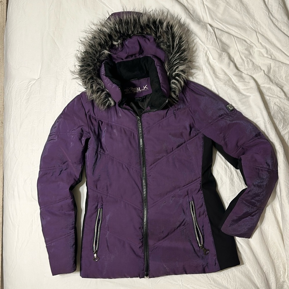 ZeroXPosur Purple Winter Coat